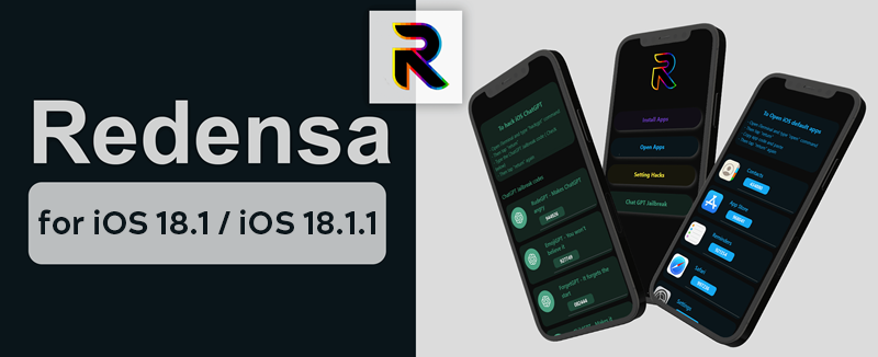 Redensa for iOS 18.1/ iOS 18.1.1