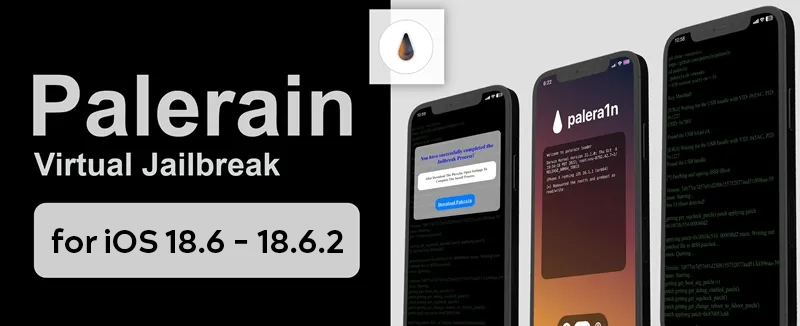 iOS 18.6 - 18.6.2 Jailbreak palerain virtual