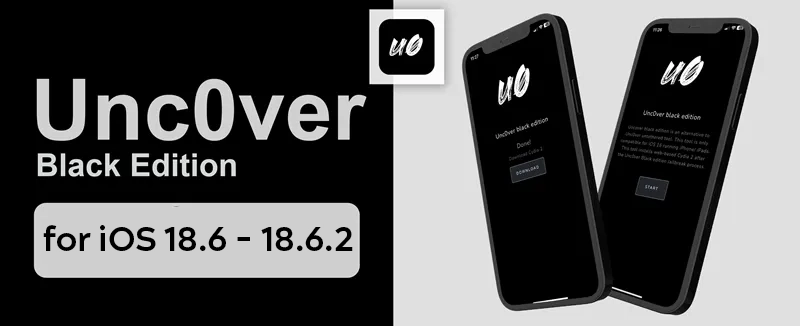 iOS 18.6 - 18.6.2 Jailbreak uncover black