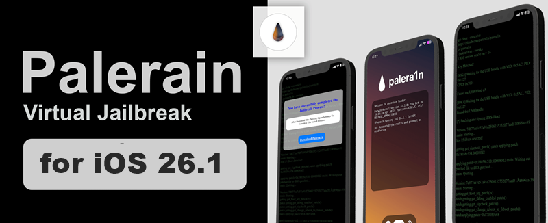 iOS 26.1 Jaibreak palerain virtual jailbreak