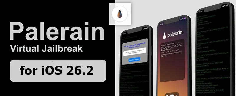 iOS 26.2 Jaibreak palerain virtual jailbreak