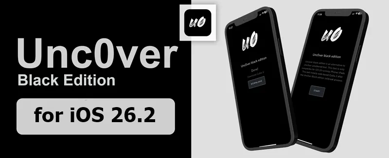 iOS 26.2 Jaibreak uncover black edition